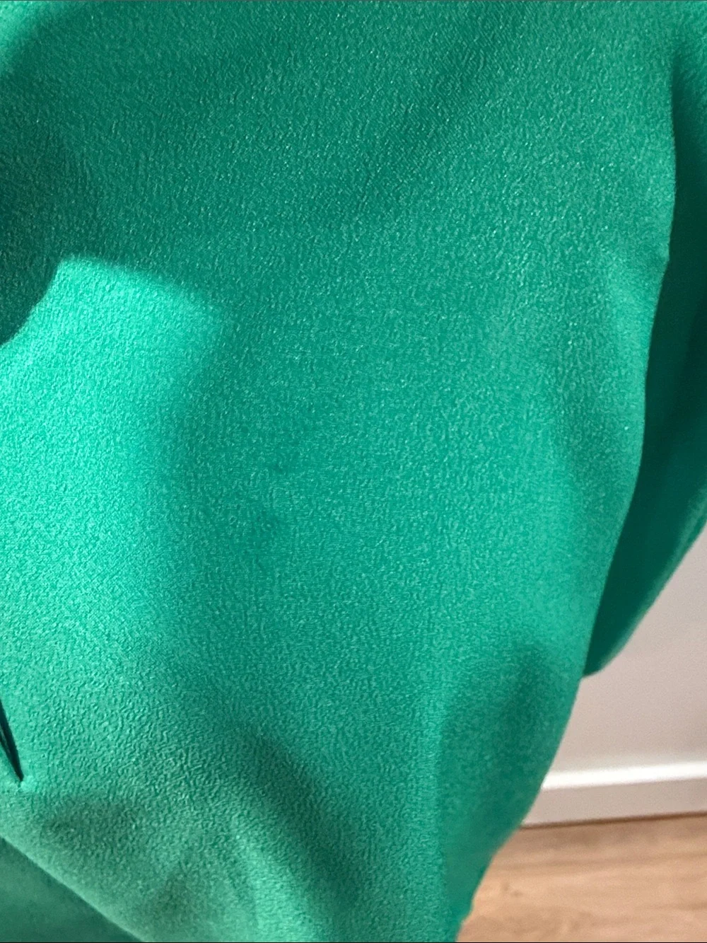 J crew Ruffled Collar Sleeveless Camisole in green